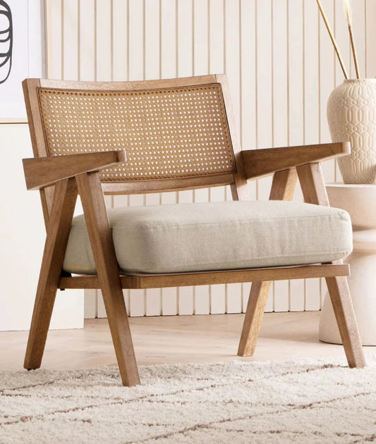 Cane Lounge Chair
